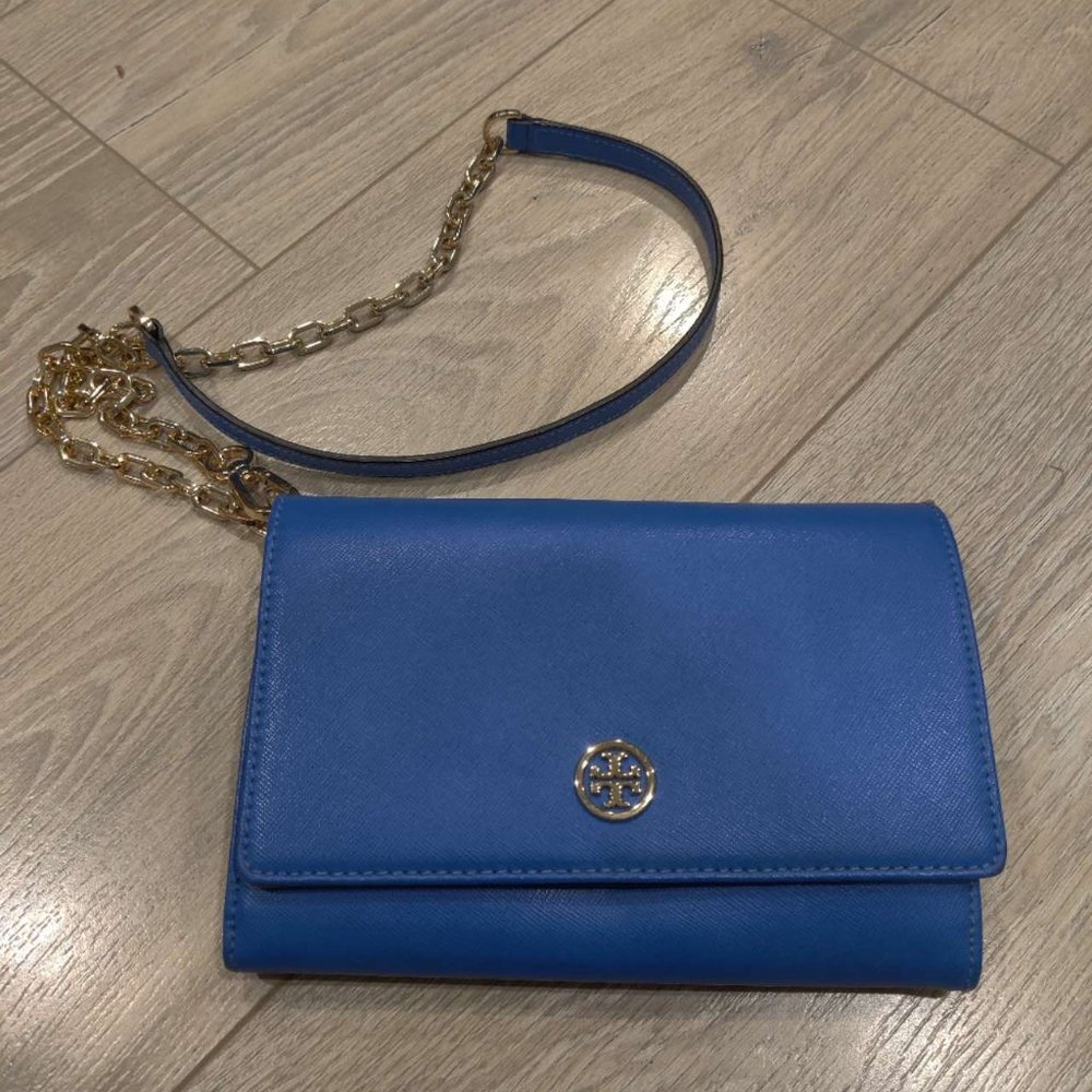 Tory Burch ROBINSON Blue WOC